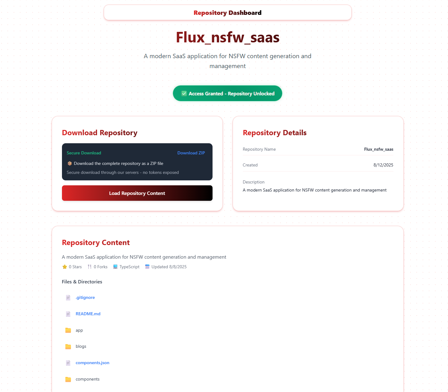 After Access Code Typed